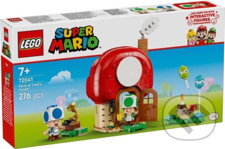 Společenská hra: LEGO® Super Mario 72041 Toad a párty v jeho dome (LEGO). LEGO, 2025 Společenská hra: LEGO® Super Mario 72041 Toad a párty v jeho dome (LEGO). LEGO, 2025