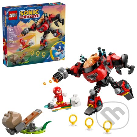 Spoločenská hra: LEGO® Sonic the Hedgehog 77005 Knuckles vs. Dr. Eggman: Robotický oblek Egg (LEGO). LEGO, 2025 Spoločenská hra: LEGO® Sonic the Hedgehog 77005 Knuckles vs. Dr. Eggman: Robotický oblek Egg (LEGO). LEGO, 2025