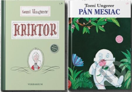 Kniha: Pán Mesiac a Kriktor (Tomi Ungerer). Verbarium, 2020 Kniha: Pán Mesiac a Kriktor (Tomi Ungerer). Verbarium, 2020