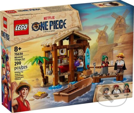 Společenská hra: LEGO® One Piece 75636 Chatrč v Mlynovej dedine (LEGO). LEGO, 2023 Společenská hra: LEGO® One Piece 75636 Chatrč v Mlynovej dedine (LEGO). LEGO, 2023