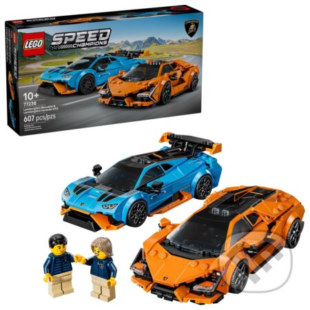 Společenská hra: LEGO® Speed Champions 77238 Lamborghini Revuelto a Huracán STO (LEGO). LEGO, 2025 Společenská hra: LEGO® Speed Champions 77238 Lamborghini Revuelto a Huracán STO (LEGO). LEGO, 2025