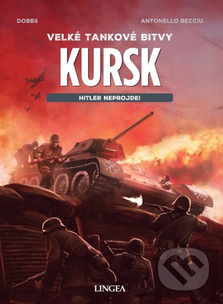 Kniha: Kursk - Hitler neprojde! (Michael Dobbs a Antonello Becciu). Lingea, 2025 Kniha: Kursk - Hitler neprojde! (Michael Dobbs a Antonello Becciu). Lingea, 2025
