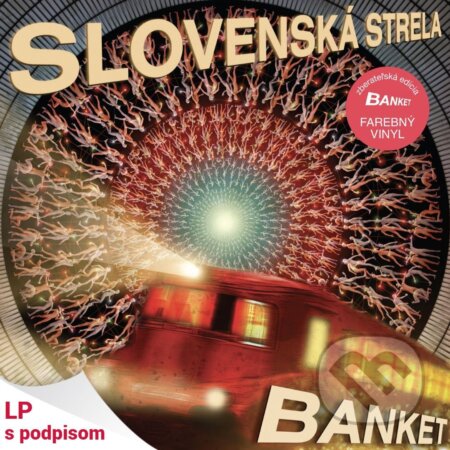 Kniha: Banket: Slovenská strela (liimitovaná edícia 1500 Ks - žltočervený mramor) - s podpisom (Banket). Spinaker Distribúcia K, 2025 Kniha: Banket: Slovenská strela (liimitovaná edícia 1500 Ks - žltočervený mramor) - s podpisom (Banket). Spinaker Distribúcia K, 2025