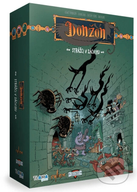 Spoločenská hra: Donžon: Strážci v zácviku (Tlama games). Tlama games, 2025 Spoločenská hra: Donžon: Strážci v zácviku (Tlama games). Tlama games, 2025