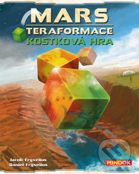 Spoločenská hra: Mars: Teraformace Kostková hra (Mindok). Mindok, 2025 Spoločenská hra: Mars: Teraformace Kostková hra (Mindok). Mindok, 2025