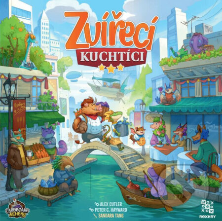Společenská hra: Zvířecí kuchtíci (REXhry). REXhry, 2025 Společenská hra: Zvířecí kuchtíci (REXhry). REXhry, 2025