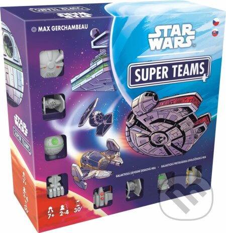Spoločenská hra: Star Wars Super Teams (Blackfire). Blackfire, 2025 Spoločenská hra: Star Wars Super Teams (Blackfire). Blackfire, 2025