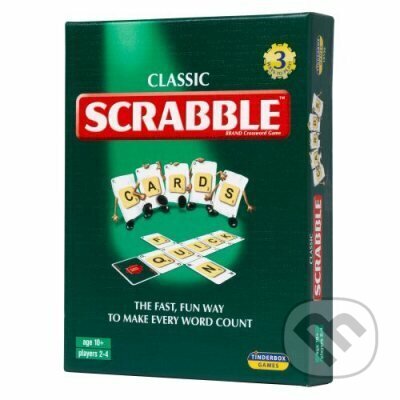 Spoločenská hra: Scrabble classic (Cards EN) (Mattel). Mattel Spoločenská hra: Scrabble classic (Cards EN) (Mattel). Mattel