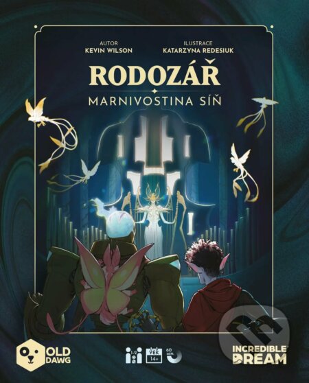 Spoločenská hra: Rodozář: Marnivostina síň (Old Dawg). Old Dawg, 2025 Spoločenská hra: Rodozář: Marnivostina síň (Old Dawg). Old Dawg, 2025