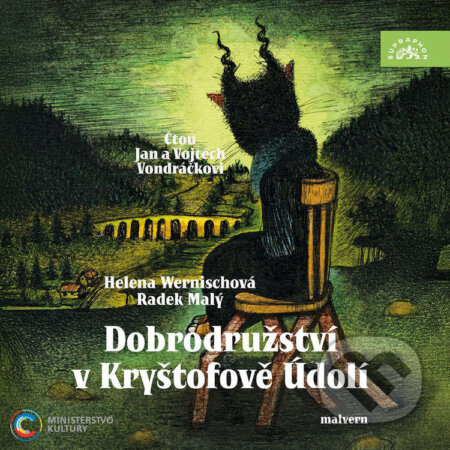 Audiokniha: Dobrodružství v Kryštofově Údolí (Helena Wernischová a Radek Malý). Supraphon, 2025 Audiokniha: Dobrodružství v Kryštofově Údolí (Helena Wernischová a Radek Malý). Supraphon, 2025