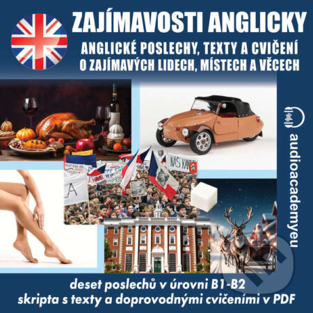 Audiokniha: Zajímavosti anglicky (Tomáš Dvořáček). Audioacademyeu, 2025 Audiokniha: Zajímavosti anglicky (Tomáš Dvořáček). Audioacademyeu, 2025
