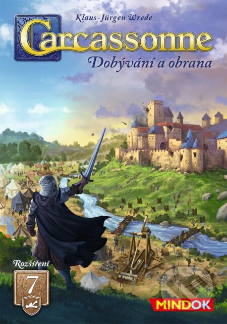 Společenská hra: Carcassonne 7: Dobývání a obrana 2025 (rozšírenie) (Mindok). Mindok, 2025 Společenská hra: Carcassonne 7: Dobývání a obrana 2025 (rozšírenie) (Mindok). Mindok, 2025