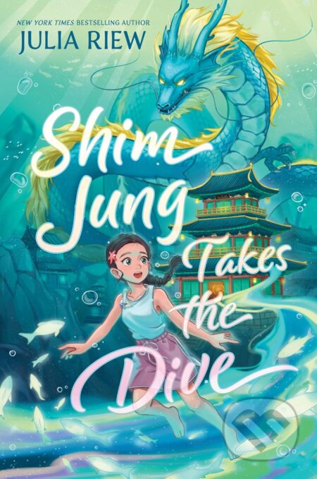 Kniha: Shim Jung Takes the Dive (Julia Riew). HarperCollins, 2026 Kniha: Shim Jung Takes the Dive (Julia Riew). HarperCollins, 2026