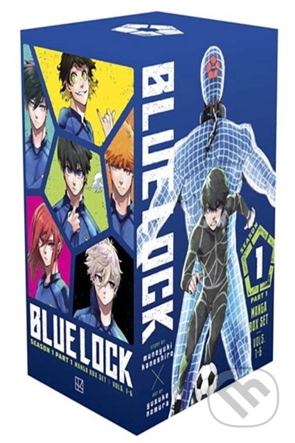 Kniha: Blue Lock Season 1 Part 1 Manga Box Set (Muneyuki Kaneshiro). Kodansha Comics, 2024 Kniha: Blue Lock Season 1 Part 1 Manga Box Set (Muneyuki Kaneshiro). Kodansha Comics, 2024