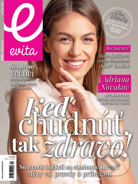 E-kniha: E-Evita magazín 10/2025 (MAFRA Slovakia). MAFRA Slovakia, 2025 E-kniha: E-Evita magazín 10/2025 (MAFRA Slovakia). MAFRA Slovakia, 2025