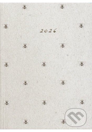 Diár 2026 - včely (Lucia Barabasová). Marigold journal, 2025 Diár 2026 - včely (Lucia Barabasová). Marigold journal, 2025