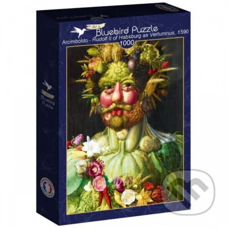 Puzzle: Puzzle Rudolf Habsburský ako Vertumnus, 1950 (Giuseppe Arcimboldo). Bluebird, 2025 Puzzle: Puzzle Rudolf Habsburský ako Vertumnus, 1950 (Giuseppe Arcimboldo). Bluebird, 2025