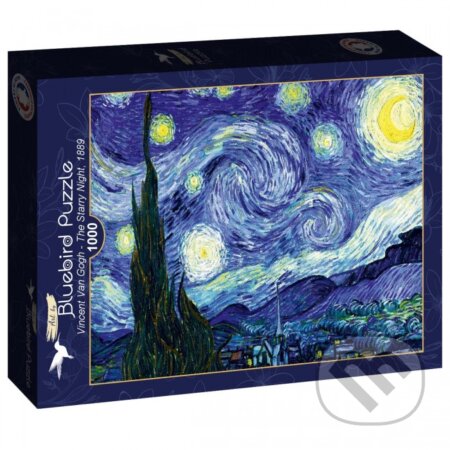 Puzzle: Puzzle Hviezdna noc, 1889 (Vincent van Gogh). Bluebird, 2025 Puzzle: Puzzle Hviezdna noc, 1889 (Vincent van Gogh). Bluebird, 2025