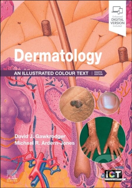 Kniha: Dermatology (David Gawkrodger a Michael R. Ardern-Jones). Churchill Livingstone, 2025 Kniha: Dermatology (David Gawkrodger a Michael R. Ardern-Jones). Churchill Livingstone, 2025