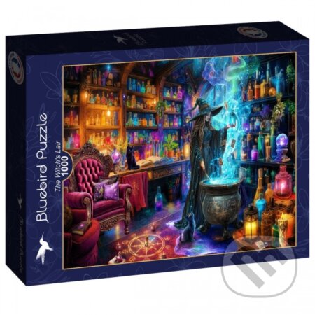 Puzzle: Puzzle Čarodejnícky brloh (Bluebird). Bluebird, 2025 Puzzle: Puzzle Čarodejnícky brloh (Bluebird). Bluebird, 2025