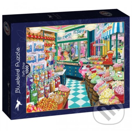 Puzzle: Puzzle Obchod Taffy (Bluebird). Bluebird, 2025 Puzzle: Puzzle Obchod Taffy (Bluebird). Bluebird, 2025