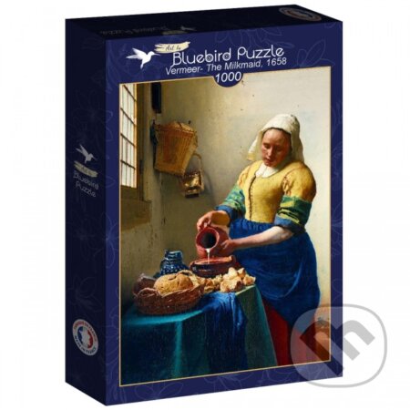 Puzzle: Puzzle Dojička, 1658 (Johannes Vermeer). Bluebird, 2025 Puzzle: Puzzle Dojička, 1658 (Johannes Vermeer). Bluebird, 2025
