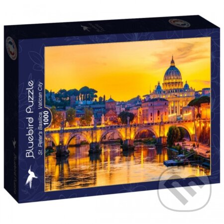 Puzzle: Puzzle Bazilika svätého Petra, Vatikán (Bluebird). Bluebird, 2025 Puzzle: Puzzle Bazilika svätého Petra, Vatikán (Bluebird). Bluebird, 2025