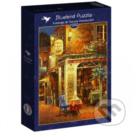 Puzzle: Puzzle Reštaurácia Auberge de Savoie (Viktor Shvaiko). Bluebird, 2025 Puzzle: Puzzle Reštaurácia Auberge de Savoie (Viktor Shvaiko). Bluebird, 2025