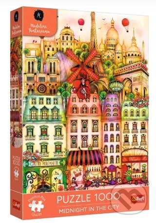 Puzzle: Polnoc v Paríži / Madalina Tantareanu (Trefl). Trefl Puzzle: Polnoc v Paríži / Madalina Tantareanu (Trefl). Trefl