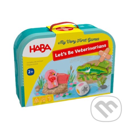 Spoločenská hra: Moje prvé hry pre deti Veterinár (Haba). Haba Spoločenská hra: Moje prvé hry pre deti Veterinár (Haba). Haba