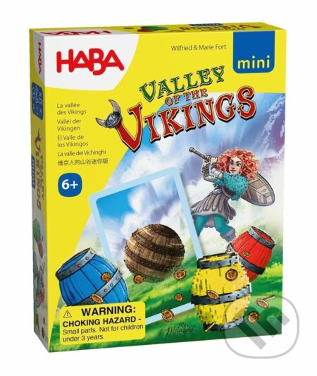 Spoločenská hra: Údolie Vikingov Mini (Haba). Haba, 2025 Spoločenská hra: Údolie Vikingov Mini (Haba). Haba, 2025