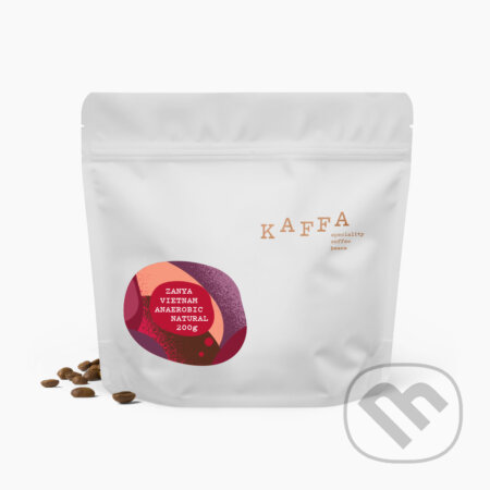 Kávy a čaje: KAFFA VIETNAM ZANYA 200g (zrnková) (KAFFA). KAFFA, 2025 Kávy a čaje: KAFFA VIETNAM ZANYA 200g (zrnková) (KAFFA). KAFFA, 2025