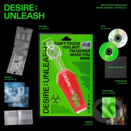 Hudební CD: Enhypen: Desire: Unleash CD (Bertus). Bertus, 2025 Hudební CD: Enhypen: Desire: Unleash CD (Bertus). Bertus, 2025