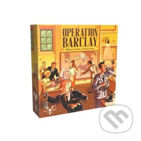 Spoločenská hra: Operace Barclay (Fox in the Box). Fox in the Box, 2025 Spoločenská hra: Operace Barclay (Fox in the Box). Fox in the Box, 2025