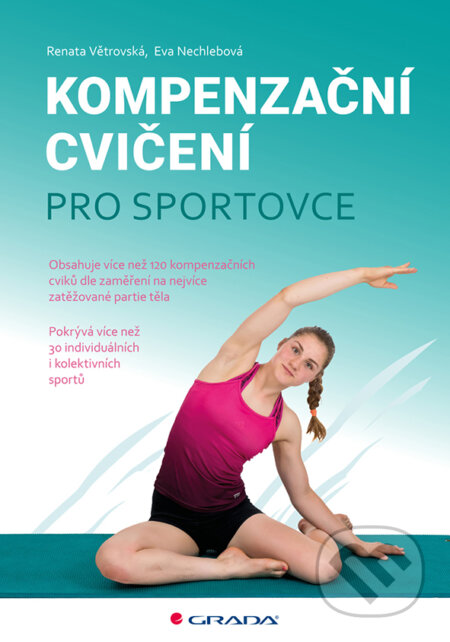 Kniha: Kompenzační cvičení pro sportovce (Eva Nechlebová a Renata Větrovská). Grada, 2025 Kniha: Kompenzační cvičení pro sportovce (Eva Nechlebová a Renata Větrovská). Grada, 2025