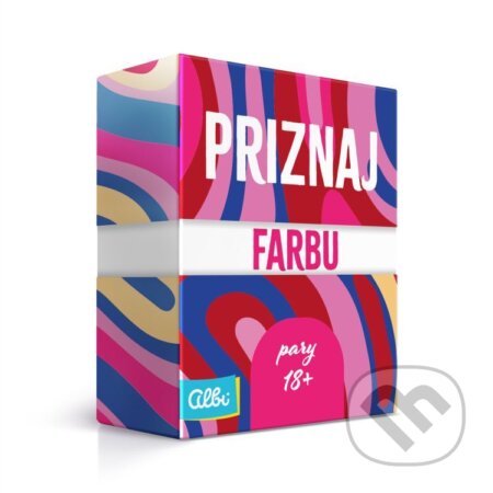 Spoločenská hra: Priznaj farbu - Páry 18+ (Albi). Albi, 2025 Spoločenská hra: Priznaj farbu - Páry 18+ (Albi). Albi, 2025