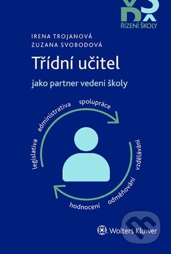 Kniha: Třídní učitel jako partner vedení školy (Irena Trojanová a Zuzana Svobodová). Wolters Kluwer, 2025 Kniha: Třídní učitel jako partner vedení školy (Irena Trojanová a Zuzana Svobodová). Wolters Kluwer, 2025