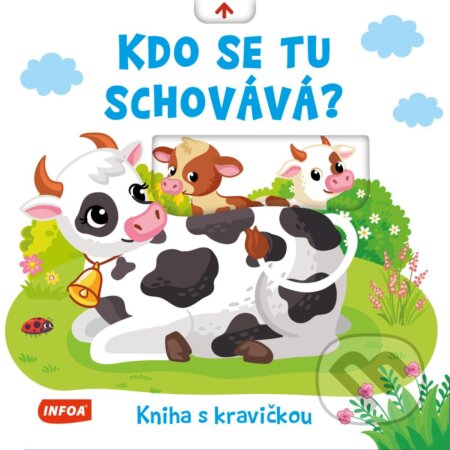 Kniha: Kdo se tu schovává? Kniha s kravičkou (INFOA). INFOA, 2025 Kniha: Kdo se tu schovává? Kniha s kravičkou (INFOA). INFOA, 2025