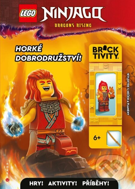 Kniha: LEGO® NINJAGO® Horké dobrodružství! (Autorský kolektív). CPRESS, 2025 Kniha: LEGO® NINJAGO® Horké dobrodružství! (Autorský kolektív). CPRESS, 2025