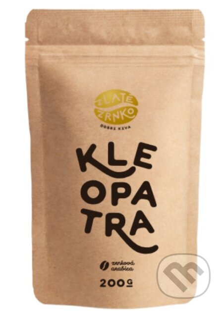 Kávy a čaje: Káva Kleopatra "Exkluzívna" (Zlaté Zrnko). Zlaté Zrnko Kávy a čaje: Káva Kleopatra "Exkluzívna" (Zlaté Zrnko). Zlaté Zrnko