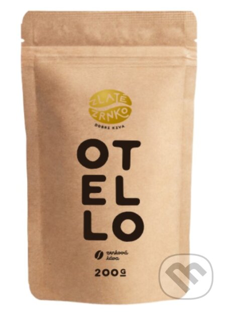 Kávy a čaje: Otello "Horký" (Zlaté Zrnko). Zlaté Zrnko Kávy a čaje: Otello "Horký" (Zlaté Zrnko). Zlaté Zrnko