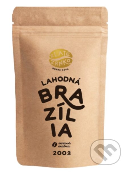Kávy a čaje: Brazília "Lahodná" (Zlaté Zrnko). Zlaté Zrnko Kávy a čaje: Brazília "Lahodná" (Zlaté Zrnko). Zlaté Zrnko