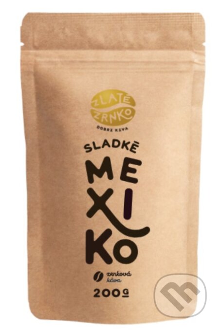 Kávy a čaje: Mexiko "Sladké" (Zlaté Zrnko). Zlaté Zrnko Kávy a čaje: Mexiko "Sladké" (Zlaté Zrnko). Zlaté Zrnko
