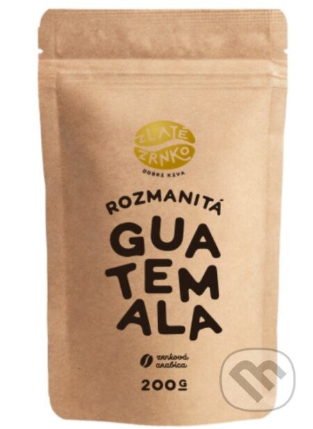 Kávy a čaje: Guatemala "Rozmanitá" (Zlaté Zrnko). Zlaté Zrnko Kávy a čaje: Guatemala "Rozmanitá" (Zlaté Zrnko). Zlaté Zrnko