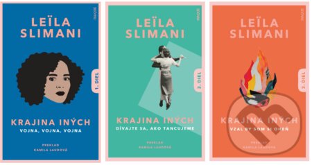 Kniha: Krajina iných I, II, III (Leila Slimani). Inaque, 2025 Kniha: Krajina iných I, II, III (Leila Slimani). Inaque, 2025