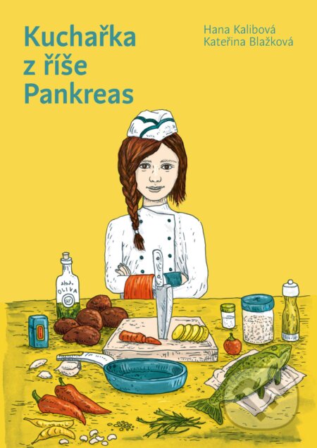 Kniha: Kuchařka z říše Pankreas (Hana Kalibová a Kateřina Blažková). Drobek, 2025 Kniha: Kuchařka z říše Pankreas (Hana Kalibová a Kateřina Blažková). Drobek, 2025
