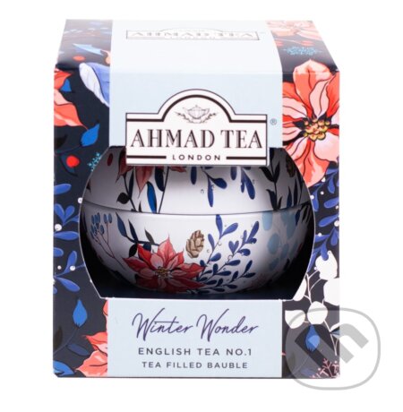 Kávy a čaje: Vánoční ozdoba Winter Wonder English Tea No.1 (AHMAD TEA). AHMAD TEA Kávy a čaje: Vánoční ozdoba Winter Wonder English Tea No.1 (AHMAD TEA). AHMAD TEA