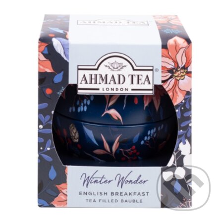 Kávy a čaje: Vánoční ozdoba Winter Wonder English Breakfast (AHMAD TEA). AHMAD TEA Kávy a čaje: Vánoční ozdoba Winter Wonder English Breakfast (AHMAD TEA). AHMAD TEA