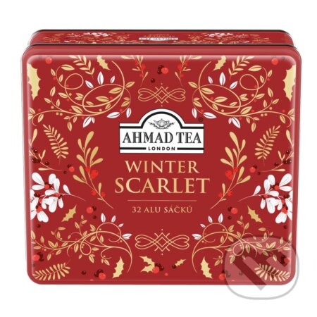 Kávy a čaje: Winter Scarlet (AHMAD TEA). AHMAD TEA Kávy a čaje: Winter Scarlet (AHMAD TEA). AHMAD TEA