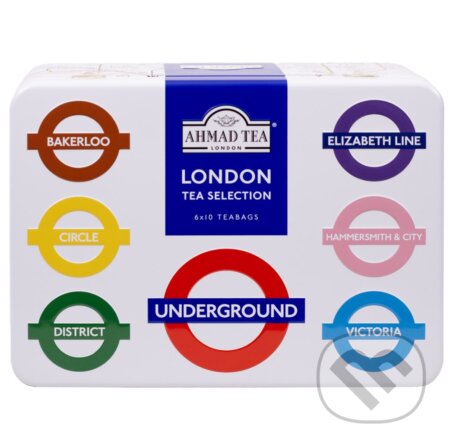 Kávy a čaje: London Underground (AHMAD TEA). AHMAD TEA Kávy a čaje: London Underground (AHMAD TEA). AHMAD TEA